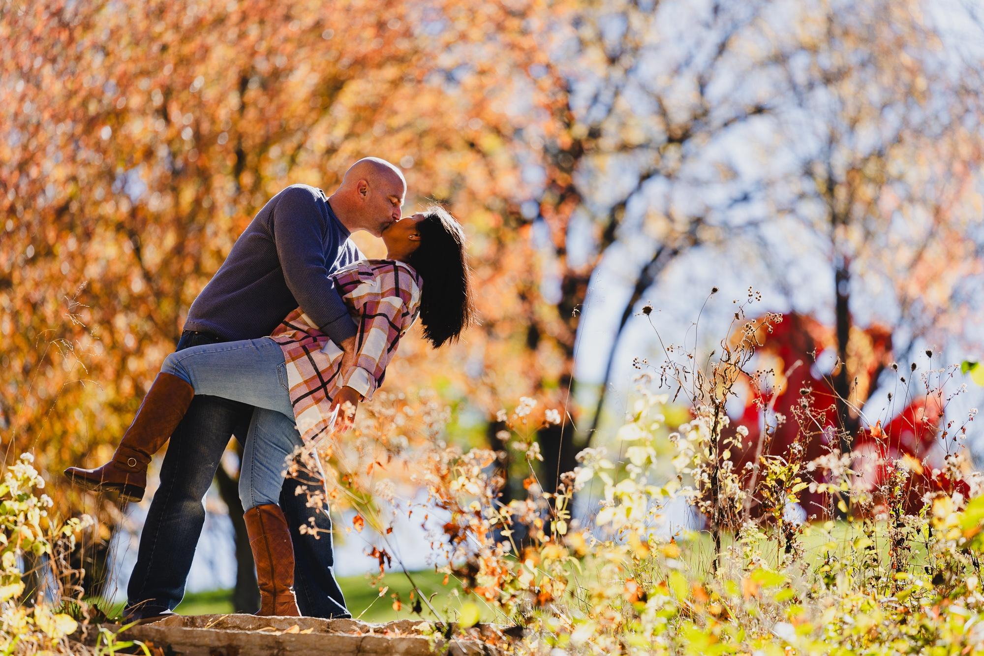 Pyramid Hill Sculpture Park Couple Session with Dan and Grace
